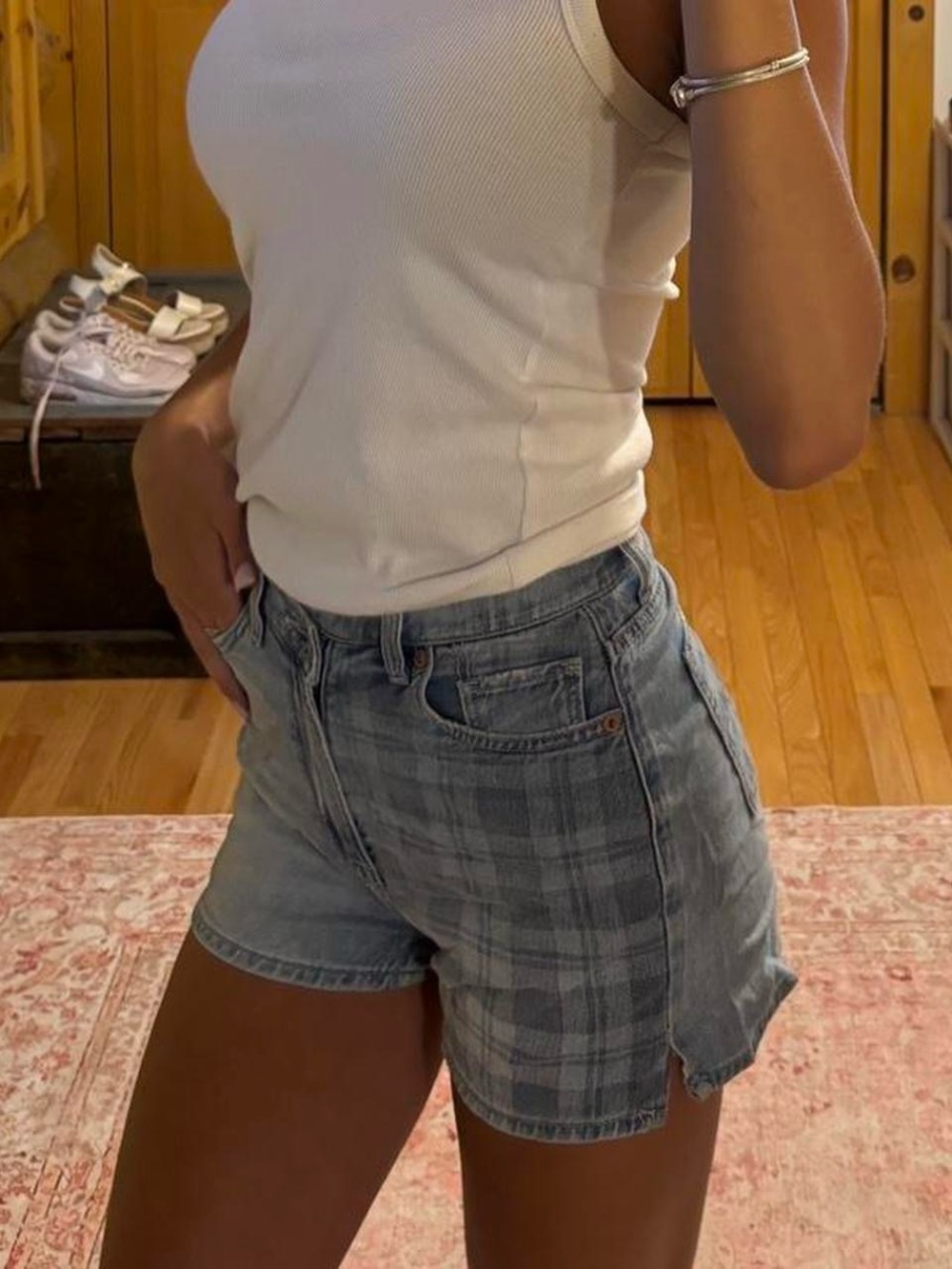 American Eagle size 0 denim shorts